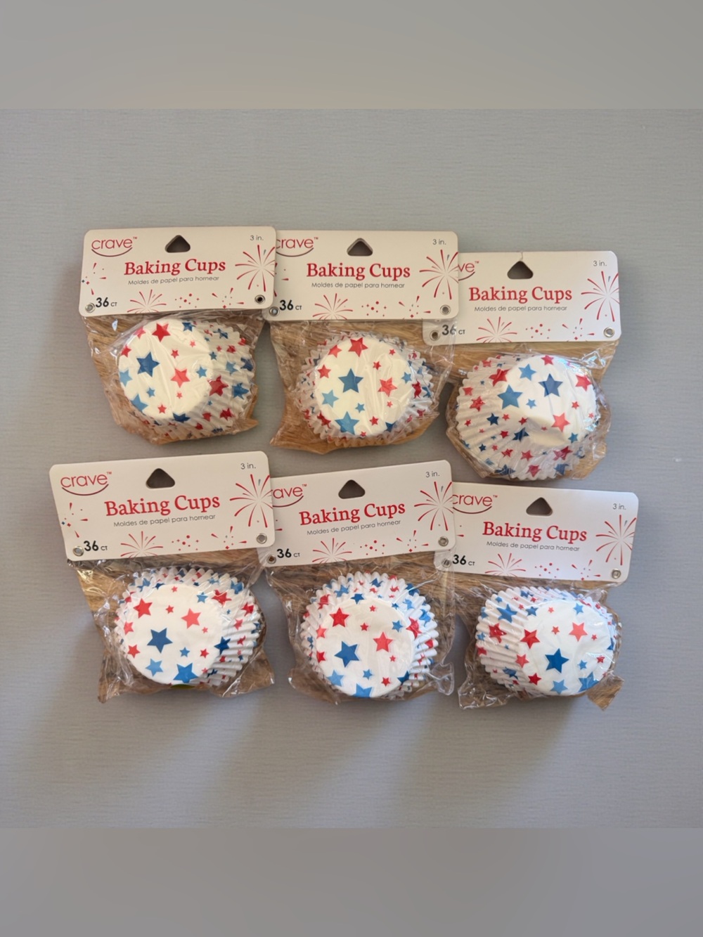 ❤️🤍💙 Patriotic Baking Cup Bundle ❤️🤍💙